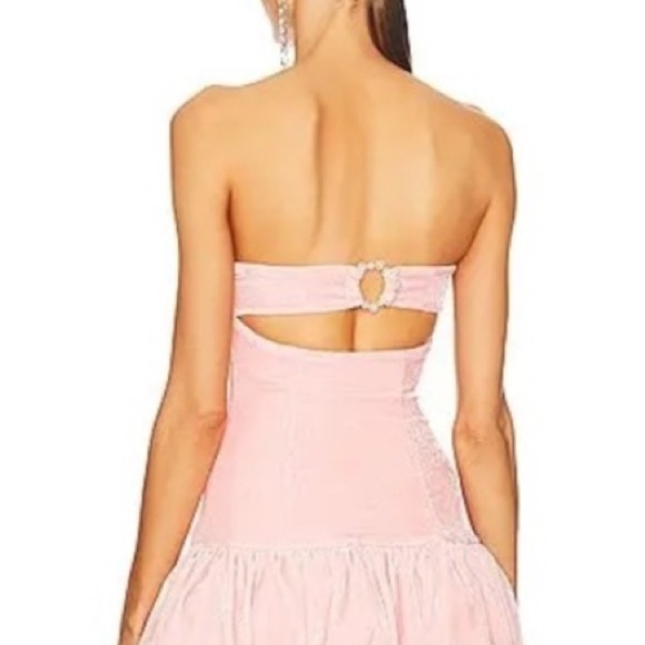 Tularosa Camille Mini Dress in Rose Pink medium - Picture 3 of 11